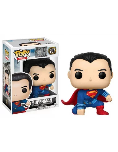 es::Justice League Movie POP! Movies Vinyl Figure Superman Landing Pose 9 cm