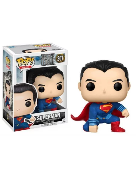 es::Justice League Movie POP! Movies Vinyl Figure Superman Landing Pose 9 cm