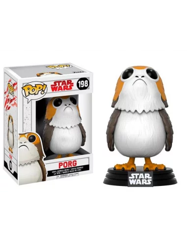 es::Star Wars Episode VIII POP! Vinyl Cabezón Porg 9 cm