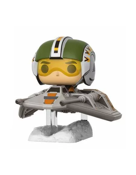 es::Star Wars Episode VII POP! Vinyl Cabezón Wedge Antilles with Snow Speeder 15 cm