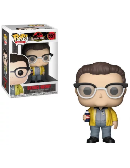 es::Jurassic Park Figura POP! Movies Vinyl Dennis Nedry 9 cm