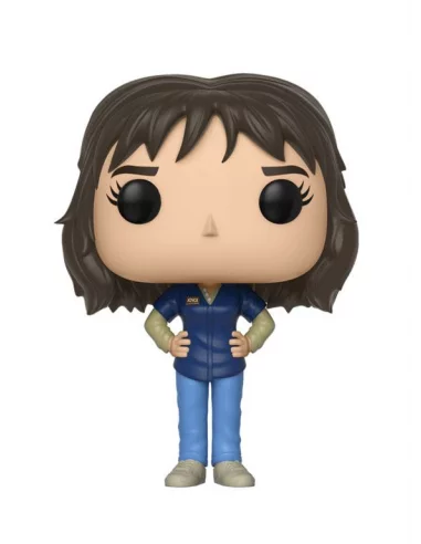 es::Stranger Things POP! TV Vinyl Figura Joyce etiqueta con nombre 9 cm