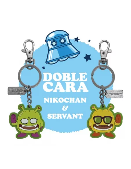 es::Dr. Slump Llavero dos caras Nikochan y sirviente