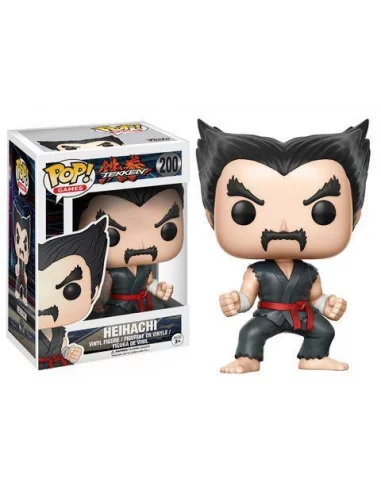 es::Tekken POP! Games Vinyl Figura Heihachi Pelo negro 9 cm