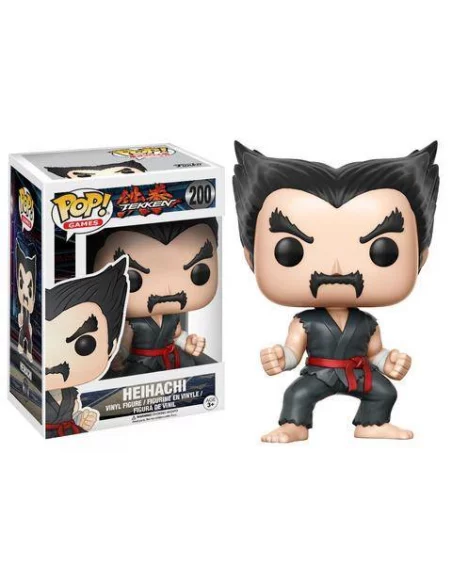 es::Tekken POP! Games Vinyl Figura Heihachi Pelo negro 9 cm