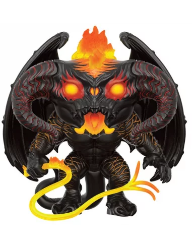 es::El Señor de los Anillos Super Sized POP! Movies Vinyl Figura Balrog 15 cm