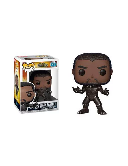es::Black Panther Movie POP! Movies Vinyl Figura Black Panther 9 cm