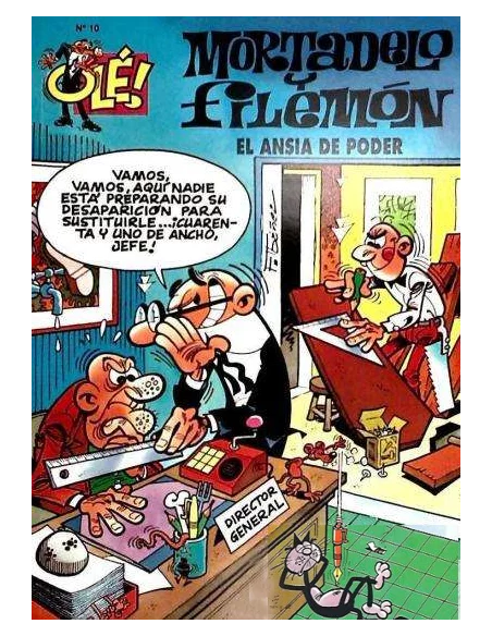 Olé Mortadelo 010: El ansia de poder-10