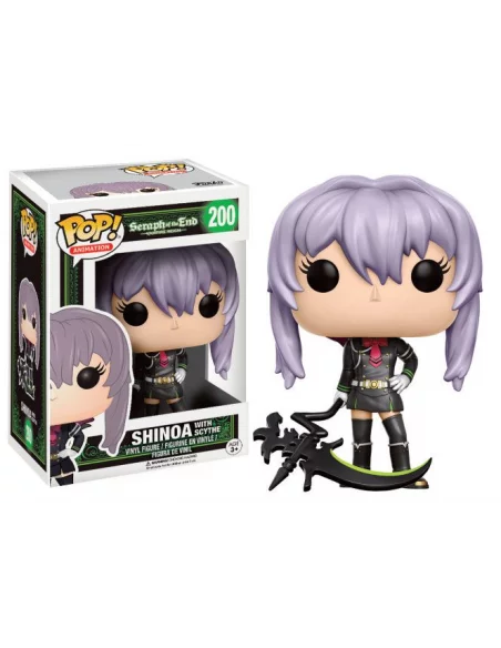 es::Seraph of the End POP! Animation Vinyl Figura Shinoa With Scythe 9 cm