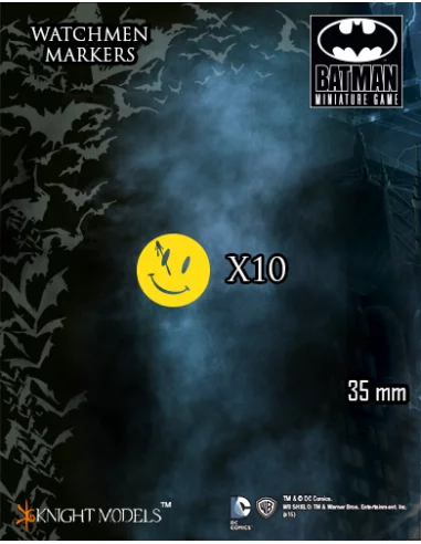 Batman Miniature Game: Watchmen Game Markers-10