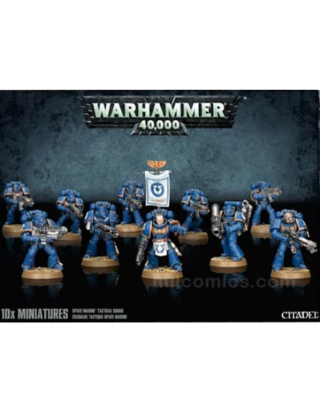 Escuadra táctica de los Marines Espaciales - Warha-10