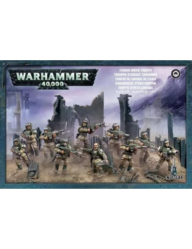 Astra Militarum Cadian infantry squad - Warhammer -10