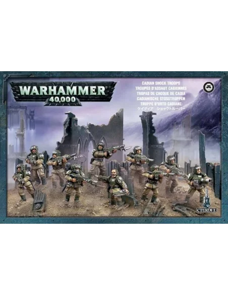 Astra Militarum Cadian infantry squad - Warhammer -10