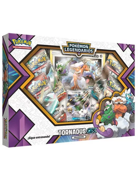 es::Pokémon Caja Colección Tornadus-GX - Juego de cartas coleccionable