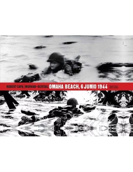 es::Robert Capa. Omaha Beach, 6 Junio 1944