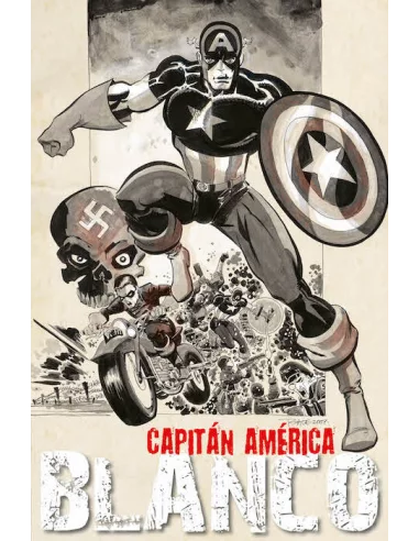 es::Capitán América: Blanco Cómic 100% Marvel HC