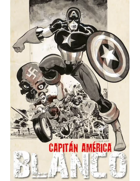 es::Capitán América: Blanco Cómic 100% Marvel HC
