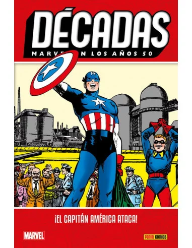 es::Décadas. Marvel en los años 50. ¡El Capitán América ataca! 