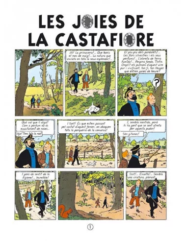 es::Les Aventures de Tintín: Les joies de la Castafiore