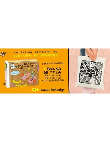Plétora de Piñatas. Pack 3 volúmenes + bolsa de te-11