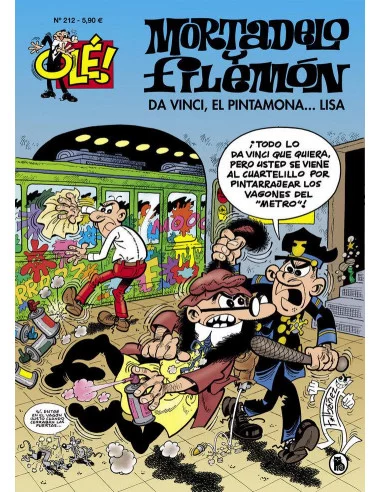 es::Olé Mortadelo 212: Da Vinci, el pintamona... Lisa