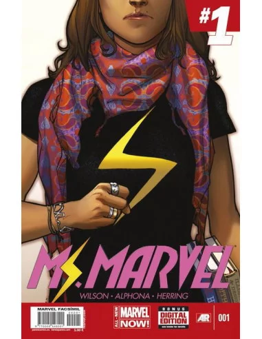Marvel Facsímil. Ms. Marvel 01-10