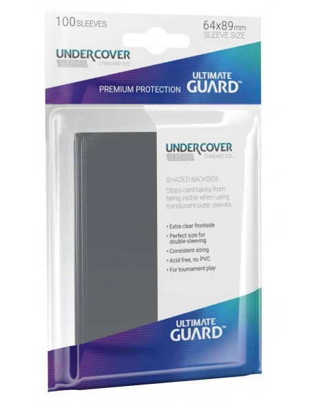 es::Ultimate Guard Undercover Sleeves Tamaño Estándar 100