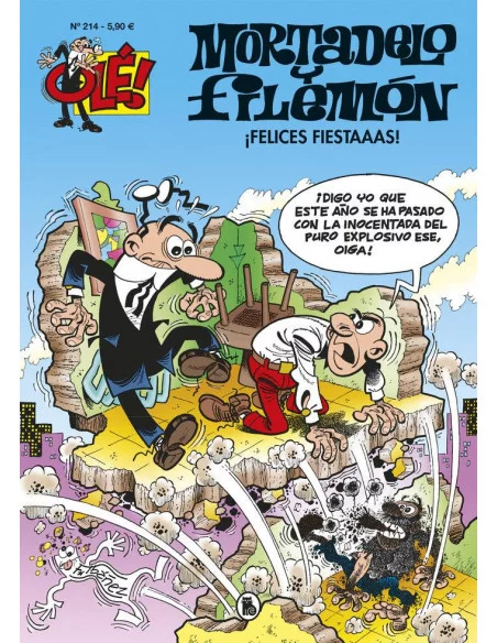 es::Olé Mortadelo 214. ¡Felices Fiestas!