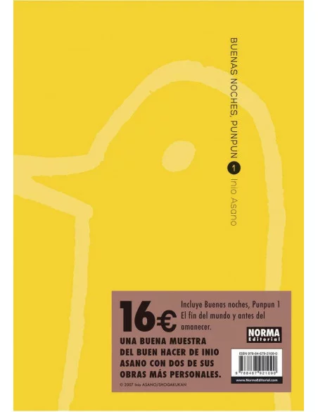 Pack de iniciación Inio Asano Buenas noches Pun P-10
