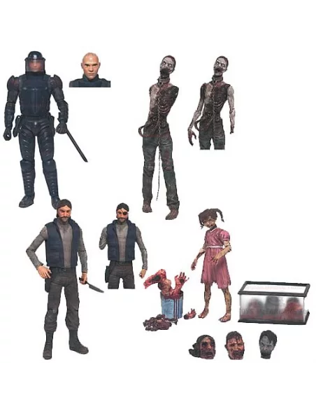 The Walking Dead Serie 2: Set De 4 Figuras