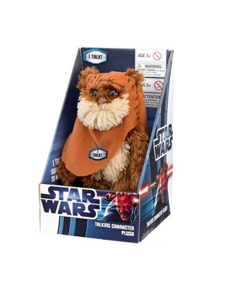 Star Wars Wicket peluche con sonido 22 cm.