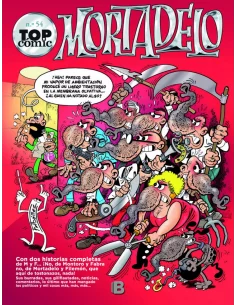 Top Cómic Mortadelo 54. La litrona... ¡Vaya mona!