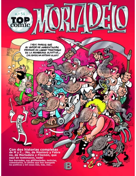 Top Cómic Mortadelo 54. La litrona... ¡Vaya mona!