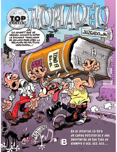 Top Cómic Mortadelo 52. El coche eléctrico
