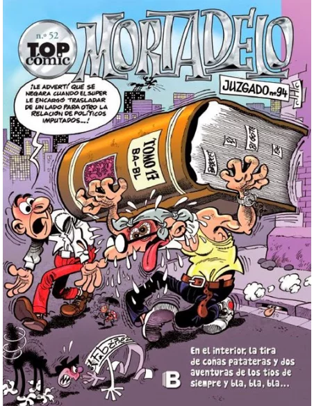 Top Cómic Mortadelo 52. El coche eléctrico