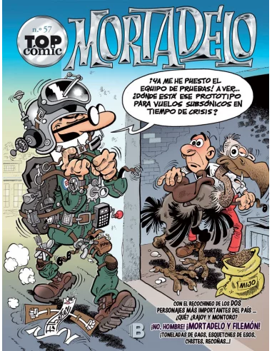 Top Cómic Mortadelo 57: La máquina de copiar gente