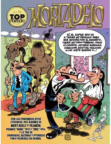 Top Cómic Mortadelo 58: Contra Jimmy \'El cachondo\'
