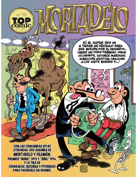 Top Cómic Mortadelo 58: Contra Jimmy \'El cachondo\'