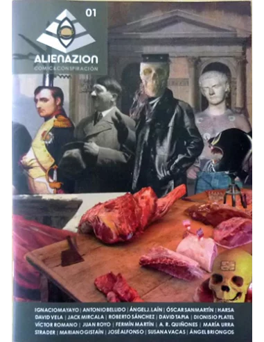 es::Alienazión. Cómic y Conspiración 01: Creación