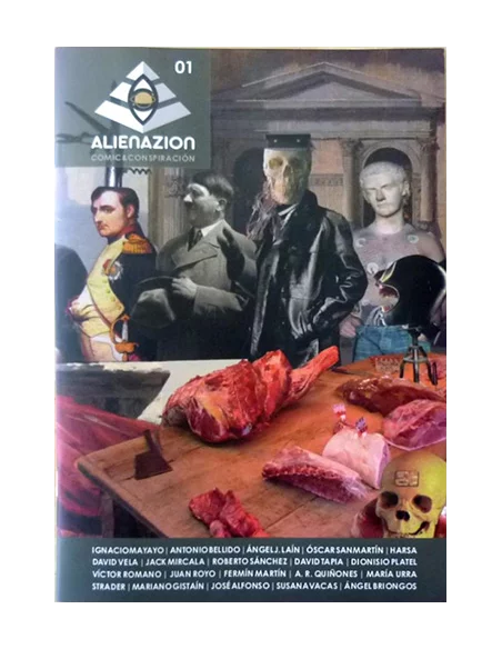 es::Alienazión. Cómic y Conspiración 01: Creación