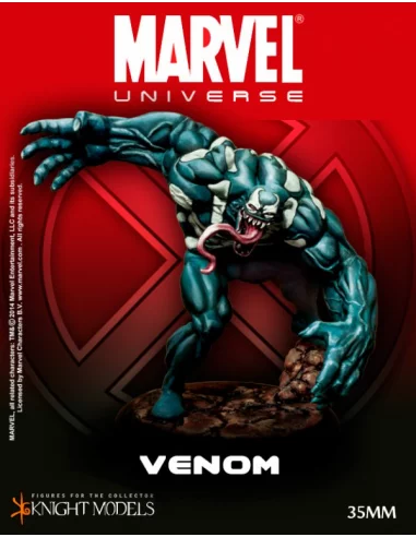 Marvel Universe: Venom 35 mm - Figura de metal p