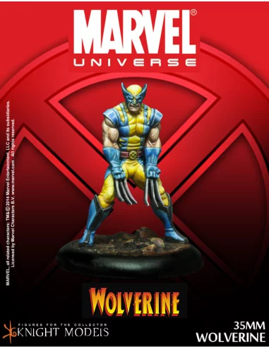 Wolverine Lobezno 35 Mm. - Figura de metal para