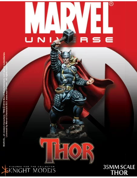 Thor 35 mm. - Figura de metal para pintar Knight M