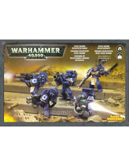 Escuadra de Devastadores Marines Espaciales - Warh