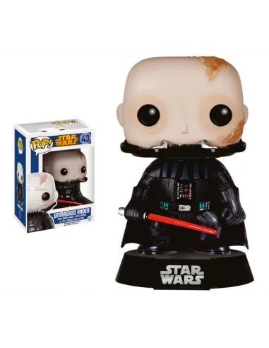 Star Wars POP! Vinyl Cabezón Unmasked Darth Vader 