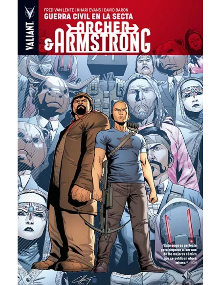 es::Archer & Armstrong 04: Guerra civil en la secta