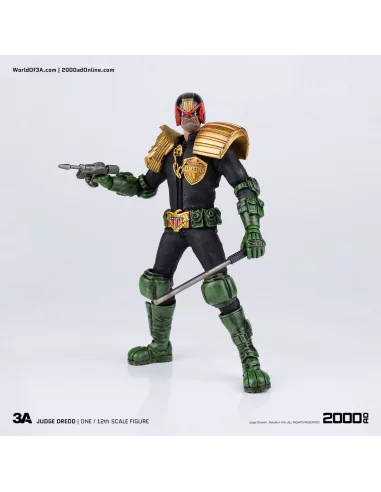 es::2000 AD Figura 1/12 Judge Dredd 16 cm ThreeA Toys