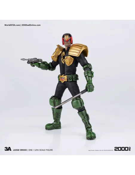 es::2000 AD Figura 1/12 Judge Dredd 16 cm ThreeA Toys
