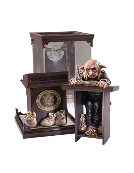es::Harry Potter Estatua Magical Creatures Gringotts Goblin 19 cm