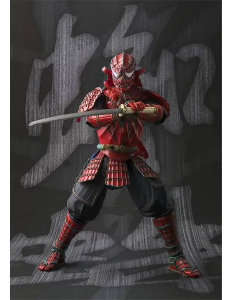 es::Marvel Figura Spiderman Samurai Mei Sho Manga Realization 18 cm